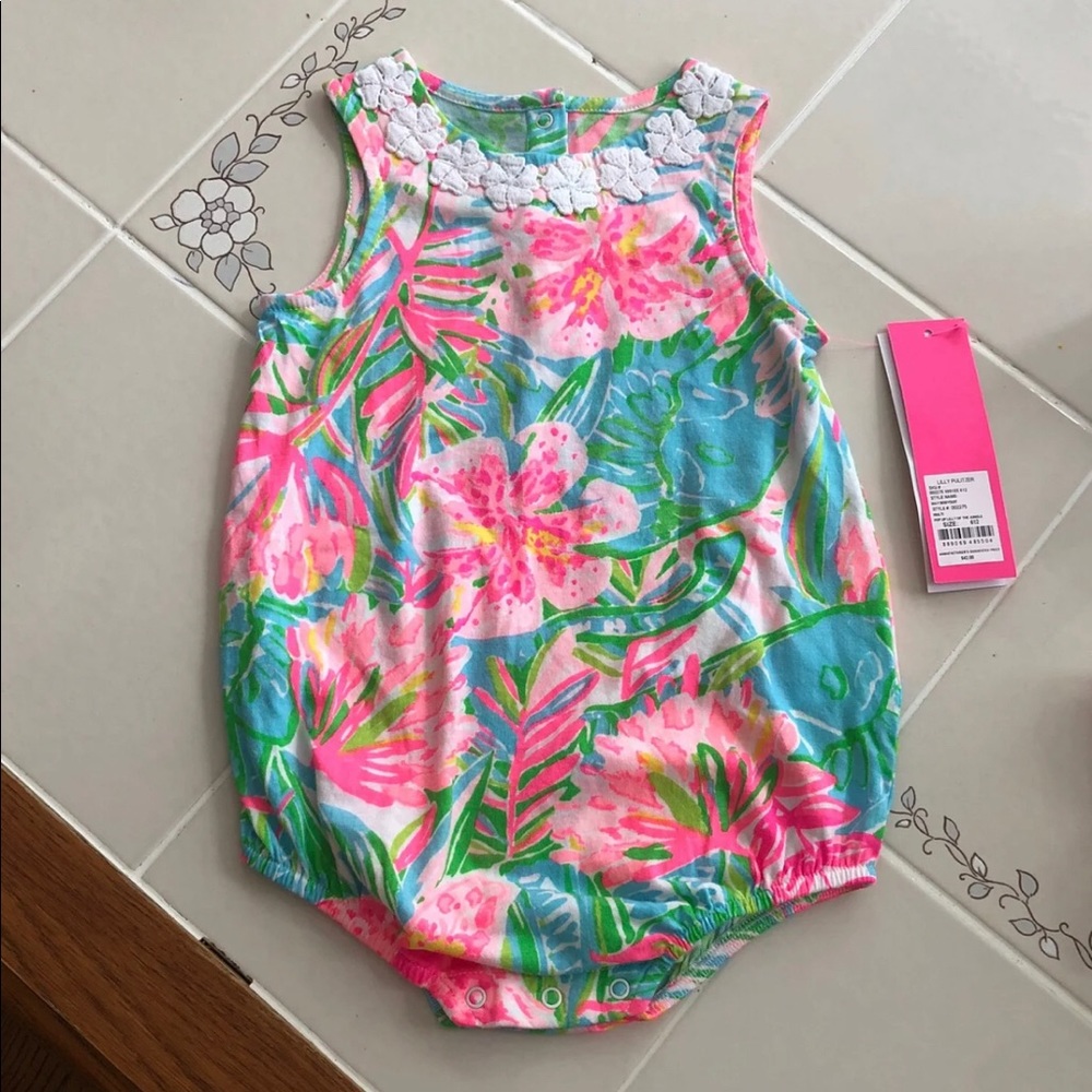 Lilly Pulitzer baby bodysuit